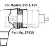 Krytka k rotačnímu konektory série 330/430