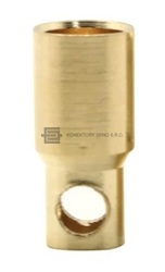 Kruhová dutinka 6mm - Gold Bullet Connector