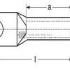 Neizolované oko lehčené, průřezem vodiče 16mm2 /M8