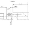 Výkonová dutinka do konektorů D-SUB, průžez AWG 8-10