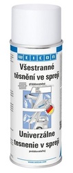 Všestranné těsnění ve spreji je plastická hmota se silnou přilnavostí pro utěsnění netěsností. Bylo vyvinuto speciálně pro utěsnění těch nejjemnějších trhlin v interiérech a exteriérech