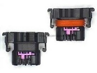 Konektor Bosch Wiring Harness. Konektor je možno použít jako těsněný v závislosti na použitých kontaktech a těsnění.
