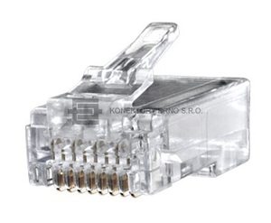 Modular Plug RJ12 - 6P6C na kruhový kabel