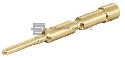 Kolík Intercontec velikost 1mm pro vodič 0.14-1mm2