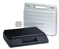 Prázdný plastový kufr pro kleště Ergocrimp/PEW 12 a příslušenství.