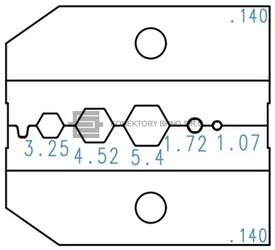 Čelisti pro koaxiální konektory