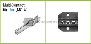 Čelisti pro Solarní konektory Multi-Contact typ "MC 4"