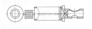 Kruhová dutinka o vnějším průměru 5.5mm