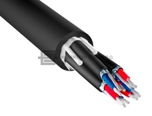 Multipárový audio kabel se čtyřmi páry. Vhodný pro konektory XLR nebo TRS Jack