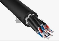 Multipárový audio kabel s osmi páry. Vhodný pro konektory XLR nebo TRS Jack
