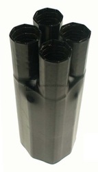 Teplem smršťovací tvarovka s lepidlem