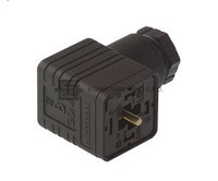 Konektor pro ovládání ventilů typ A dle DIN 43650.