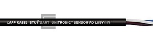 Vysoce flexibilní kabel UNITRONIC® SENSOR FD, typ Lif9Y11Y pro náročné prostředí. Provedení 8x0,25mm2