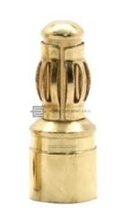 Kruhový kolíček 3.5mm - Gold Bullet Connector