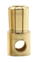 Kruhový kolíček 6mm - Gold Bullet Connector