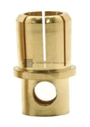 Kruhový kolíček 8mm - Gold Bullet Connector