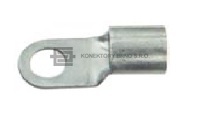 Neizolované oko na zakončení kabelu s průřezem vodiče 4 - 6 mm2 / M12. Ekvivalent k 6x12 KU-SP