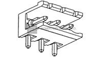 Konektor z řady TERMI-BLOK HEADER ASSY 5.08 mm, úhlový s kolíčky, 4 pin