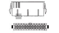 Mini-Fit K 14P  panel /1-794953-4