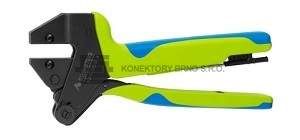 Ráčna Knipex 97 43 200A. Ráčna je kompatibilní s kleštěmi 539635-1, liší se pouze barvou rukojetí