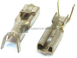 Dutinka řady Fastin-Faston rozměru 2.8x0.5mm dle DIN 46340.