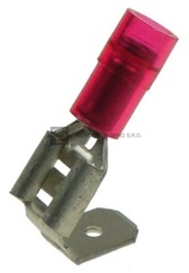 Faston 6.3mm poloizolovaný s odbočkou v provedení Double Crimp